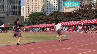 20191214高雄市明華國中運動會三年級大隊接力（第一組）第二視角