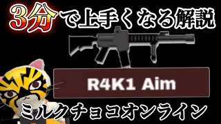 R4K1aim編　3分で教える武器講座【ミルクチョコ】