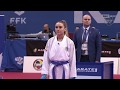 KARATE 1 PREMIER LEAGUE - Anna Chernysheva batte Anzhelika Terliuga - Parigi 2020