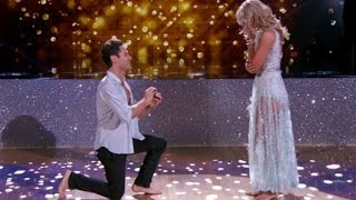 Surprise marriage proposal on 'Dancing with the Star...