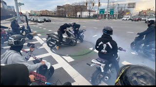 New England Boston Bikelife rideout hosted by tfbl 2024 was crazy active!!!