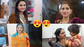 Aaj pura pariwar Bahut khush H..🥰#snappygirls #decentpooja #vlog