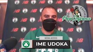 Ime Udoka Says Jaylen Brown Is Questionable Moving Forward | Practice Interview 12-6