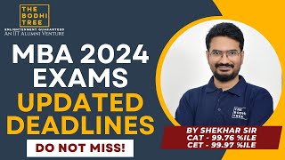 MBA 2024 Exams Updated Timeline | Do Not Miss | The Bod... | Doovi