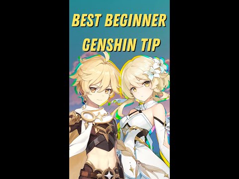 El mejor consejo de Genshin para principiantes I Genshin Impact #Shorts