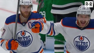 Connor McDavid's Double OT Goal Wins Game 1 for Oilers vs. Stars | 2024 Stanley Cup Playoffs