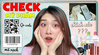 Có Nên Check Mã Vạch Mỹ Phẩm Để Phân Biệt Thật Giả Không ??? I CHECK Code Mỹ Phẩm Thật Giả