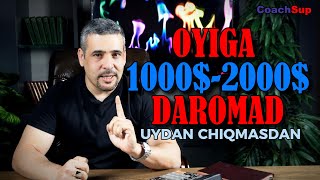 UYDAN CHIQMASDAN BIZNES / KATTA DAROMADLI G'OYA / MOLIYAVIY SAVODXONLIK / FARHOD MAMATOV (90)0695544