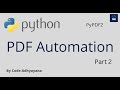 Merge PDF Files using PyPDF2 | Python