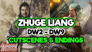 Zhuge Liang ALL Cutscenes & Endings - Dynasty Warriors - 4K 60 FPS