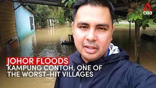 Johor floods: Situation in Kampung Contoh, one of the worst-hit villages