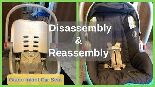 How To Disassemble \u0026 Reassemble Your Graco Snug Ride Click \u0026 Connect Infant Car Seat