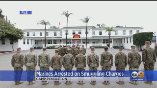 16 Marines Accused Of Human Smuggling, Drug Charges