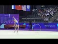 Nikolova Stiliana BUL  Seniors Hoop Final FIG Rhythmic Gymnastics World Challenge Cup CLUJ NAPOCA