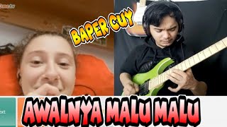 AWALNYA CEWEK ROMANIA INI MALU MALU, PAS DI KASIH MELODY ROMANTIS, LANGSUNG BAPER