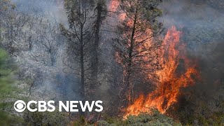 Massive wildfires rage in California, Oregon