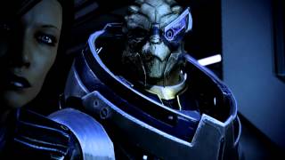 Mass Effect 3: Shepard tells Garrus, Mordin is alive (Unique dialog)