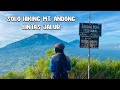 LEWAT JEMBATAN SETAN SENDIRIAN ? SOLO HIKING GUNUNG ANDONG VIA PENDEM LINTAS JALUR SAWIT || #SMVLOG4