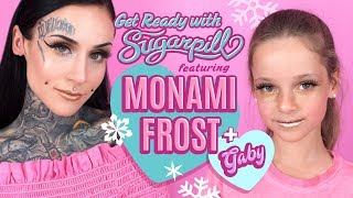 GET READY WITH SUGARPILL ❤ MAKEUP TUTORIAL ft MONAMI FROST \u0026 GABY