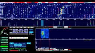 アマチュア無線 RTL-SDR WW CW DX Contest