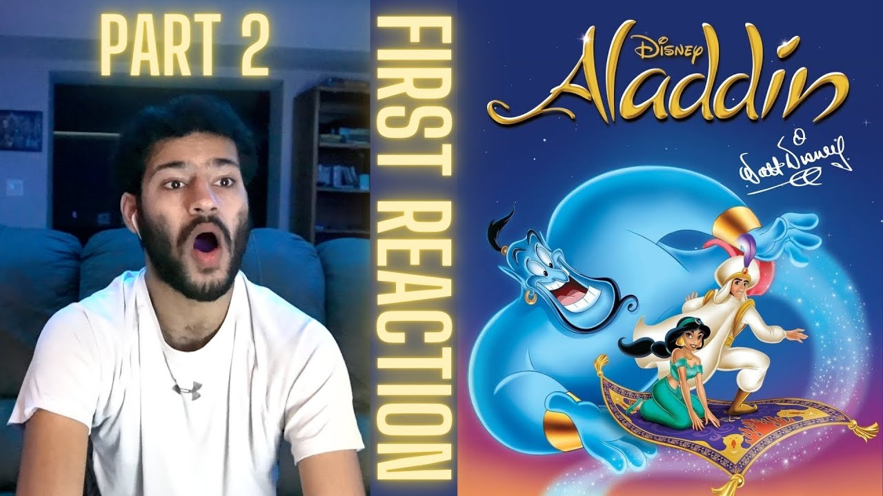 Watching Aladdin (1992) FOR THE FIRST TIME!! || Part 2! - YouTube