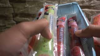 Polaretti Ice Lollies Red Orange and apple Flavour