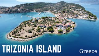 Trizonia Island Greece - Τριζόνια Από Ψηλά