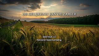 DE GELIJKENIS VAN DE ZAAIER