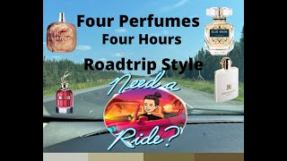 Sniffing 4 Perfumes over  400 km - Donna, Le Parfum Royale, Wonderland Peony, So Scandal