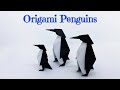 How to Make an Origami Penguin / Paper Penguins