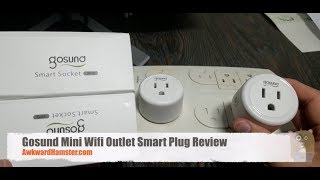 Gosund Mini Wifi Outlet Smart Plug Review