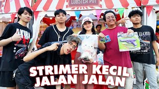 VLOG STRIMER KECIL NEMENIN ANAKNYA KE PASAR MALEM