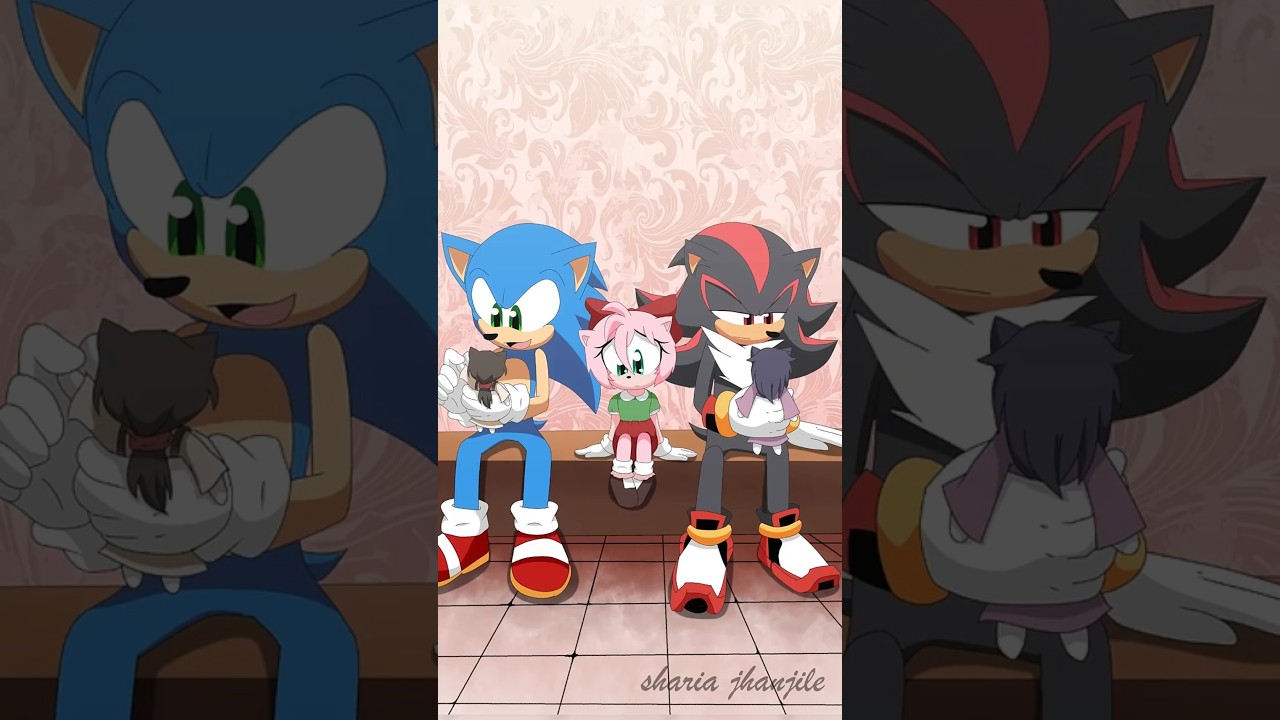Sonic Amy Y Shadow Animacion Youtube
