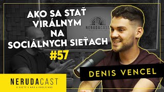 Denis Vencel: Ako sa stať úspešným na Instagrame? Nerudacast 57