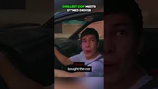 Chillest Cop Meets St*ned Driver #bodycam #police