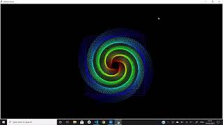 Rainbow Spiral using Python Turtle