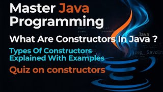 Constructors in Java #javaprogramming #javaforbeginners #javatutorials #java#constructorsinjava
