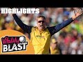 Derbyshire Falcons v Essex Eagles | SEMI-FINAL 2 - Highlights | Vitality Blast Finals Day 2019