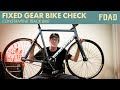 FIXIE BIKE CHECK - CONSTANTINE TRICK BIKE