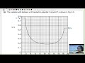 A2 17.4b ON16 P42 Q6 Speed Between Charged Spheres | A2 Electric Fields | CAIE A Level 9702 Physics