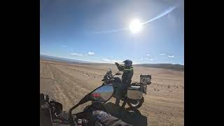 HERMOSO PAISAJE, BAJANDO HACIA BAHIA INGLESA EN LA R1200GS ADVENTURE