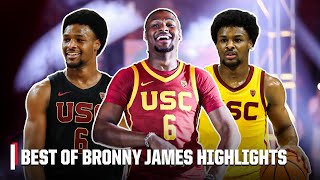 Best of Bronny James' USC Highlights 🙌 | ESPN College Basketball