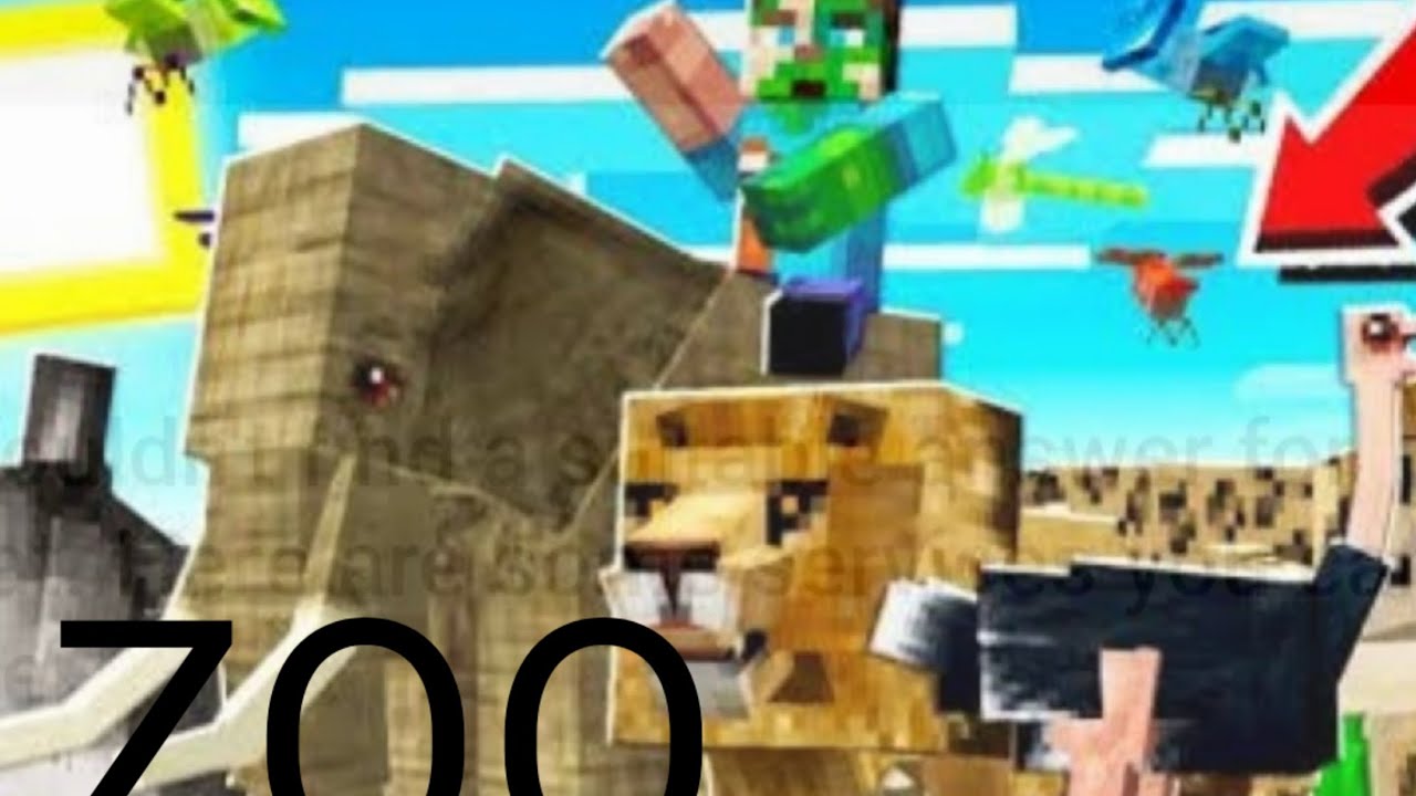 Minecraft Zoo Tour Youtube