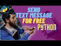 Send Message without number for Free using Python | Python Project in 10 minutes