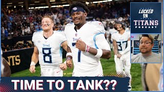 How Tennessee Titans Should TANK if 2-4, Mike Vrabel's Travel Mistake & Run Defense Bounce Back