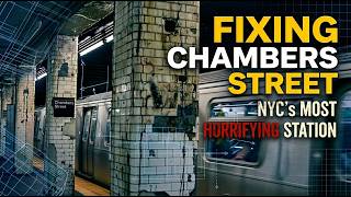 Chambers Street: NYC’s worst subway station is finally being fixed