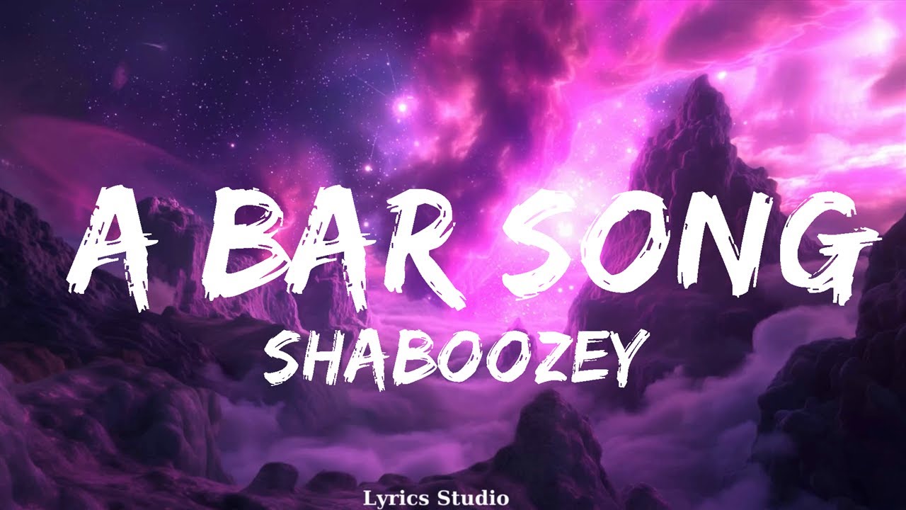 Shaboozey - A Bar Song (Tipsy) (Lyrics) || Music Bradshaw - YouTube