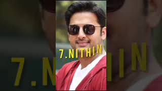 Top 10 most Handsome Actors of south Indian| #shorts  #ytshorts #ytshort #short #top10 #NR_SHORTZ