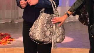 G.I.L.I Leather Roma 2 Tote with Lisa Robertson