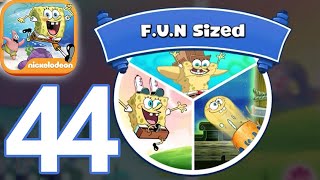 SpongeBob Patty Pursuit - NEW FUN Sized Short Levels - Walkthrough Video Part 44 (iOS)